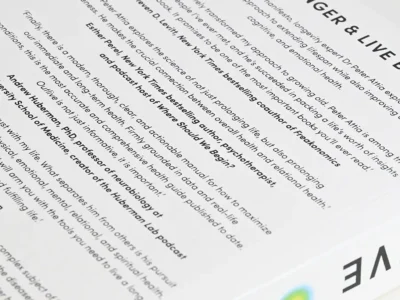 Outlive: The Science & Art of Longevity